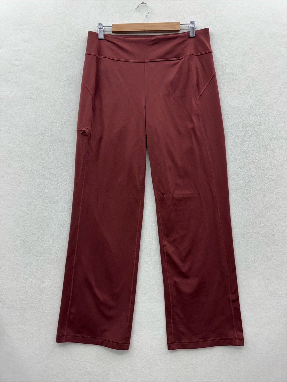 Duluth Trading Women’s Medium x 31 Wide Leg Pants Rust Brown